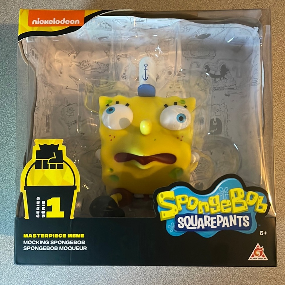 NICKELODEON’S SPONGEBOB SQUAREPANTS Masterpiece Meme (NEW)